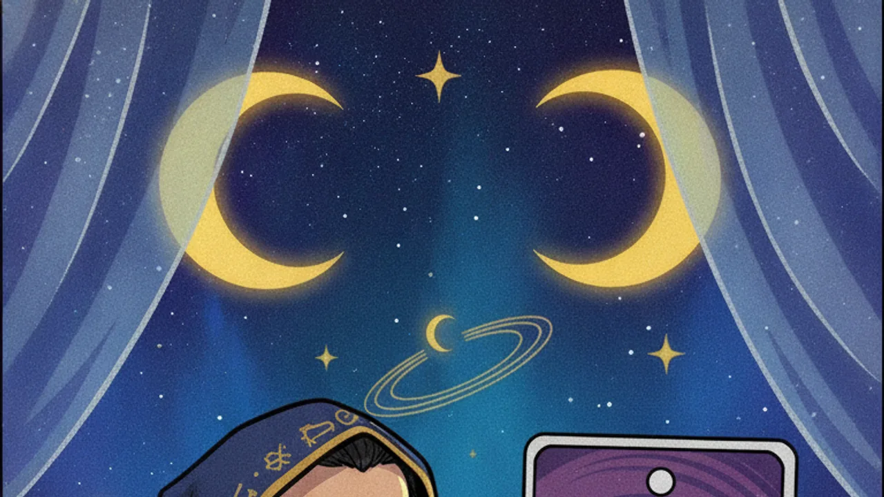 lundi 31 août 2026 : la Lune décroît en Bélier, Jupiter et Saturne font alliance — Haroun lit le vrai ciel au degré près 🔮