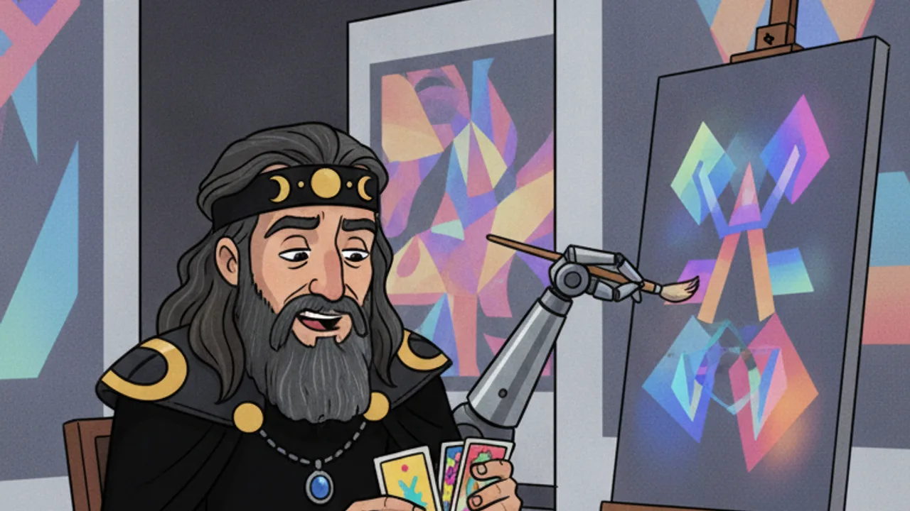 L'IA joue les artistes, et moi je bats les cartes pour voir si t'es prêt à être remplacé