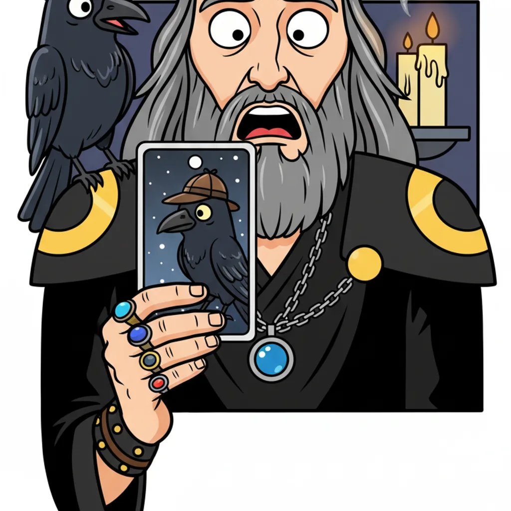 Les corbeaux enquêteurs : mon tarot gratuit 3 cartes n'a qu'à bien se tenir ! 🐦‍⬛🃏
