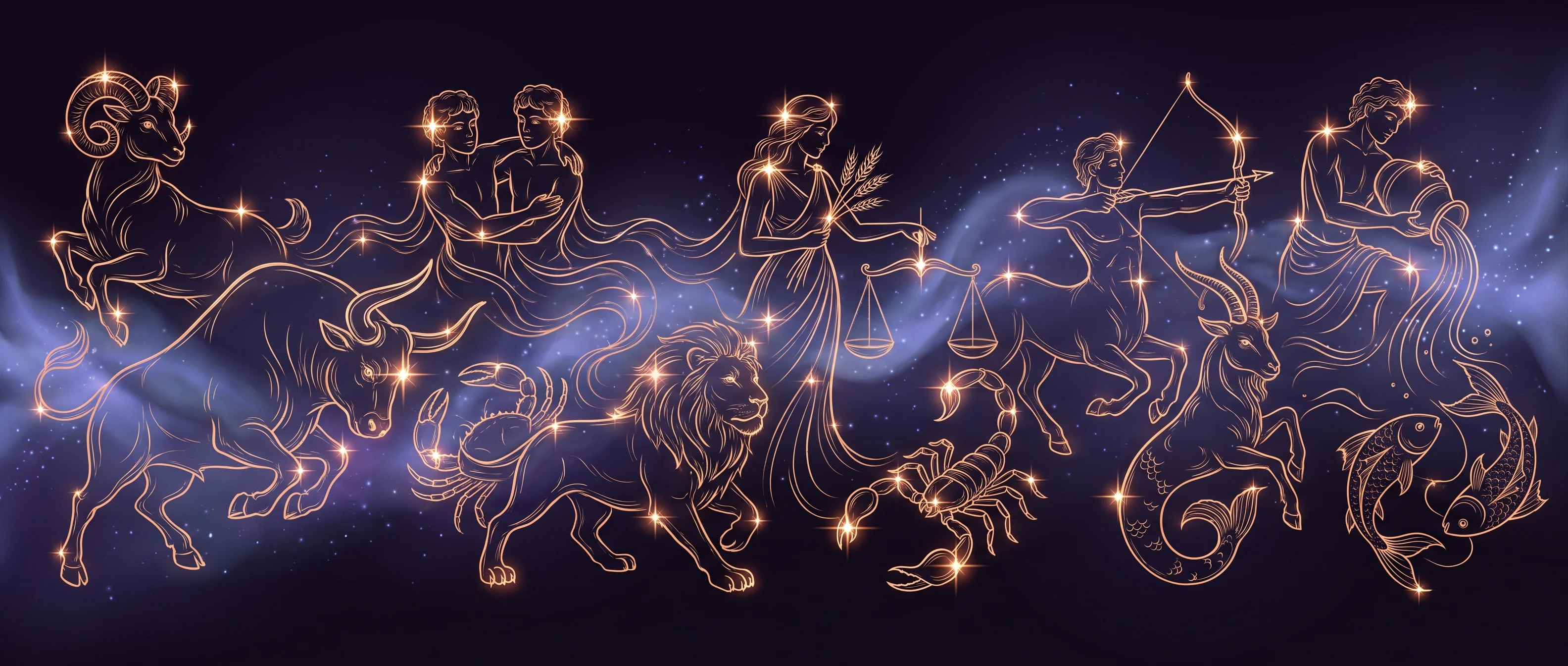 Thème astral, horoscopes personnalisés et guide des 12 signes : l'Astrologie arrive sur Kalexex